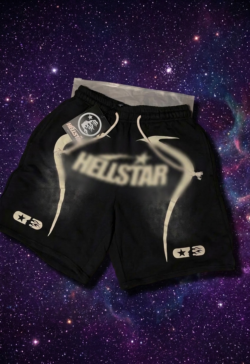 H Star Shorts — Black Logo