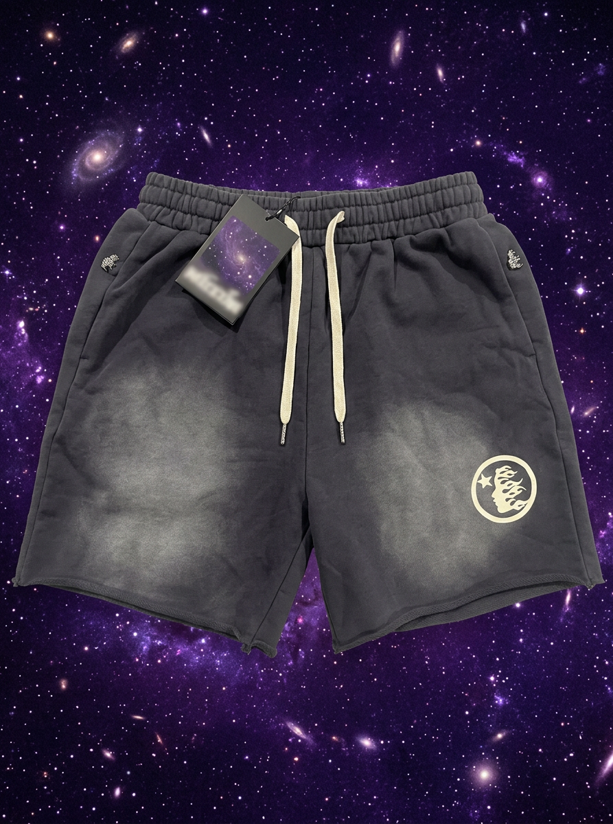 H Star Shorts — Washed Navy