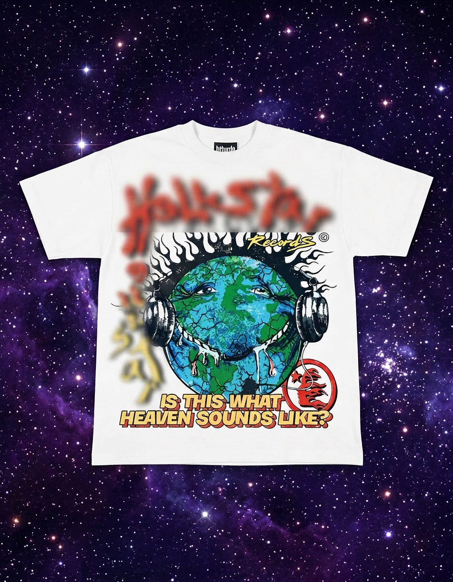 H Star Tee — White Globe